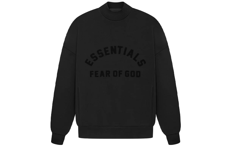 Fear of God Essentials SS23 Crewneck Essentials Core Jet Black