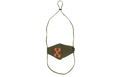 OFF-WHITE Arrows printed face mask