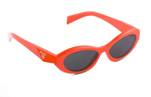 PRADA Eyewear Symbole Oval frame Sunglasses