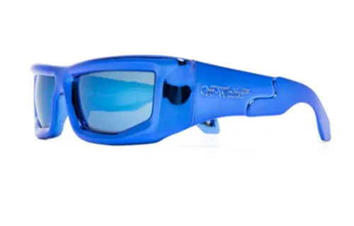 OFF WHITE Metallic effect Shield effect Sunglasses