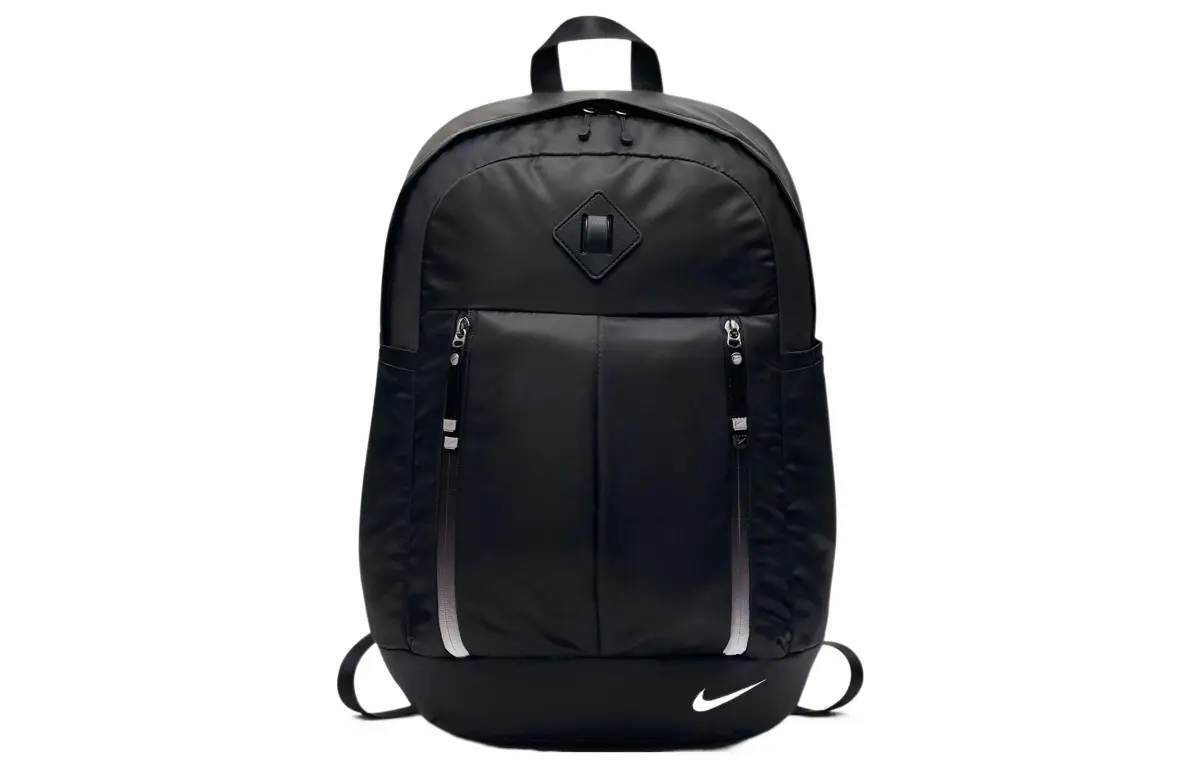 Nike Polyester Backpack Regular Unisex Black