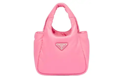 PRADA Re Nylon Fabric Tote Bag, Shopping Bag, Handbag Mini Women's Pink