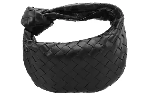 Bottega Veneta Jodie Mini Intrecciato Black