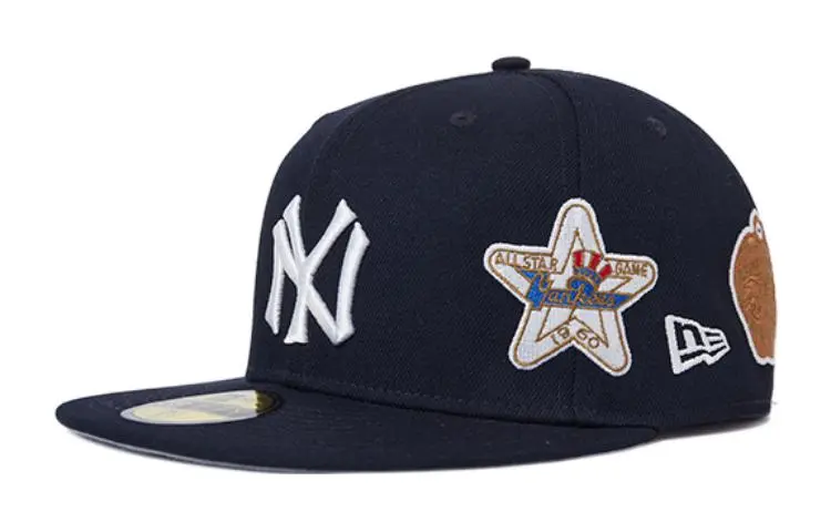 New Era Polyester Baseball Caps Unisex Black