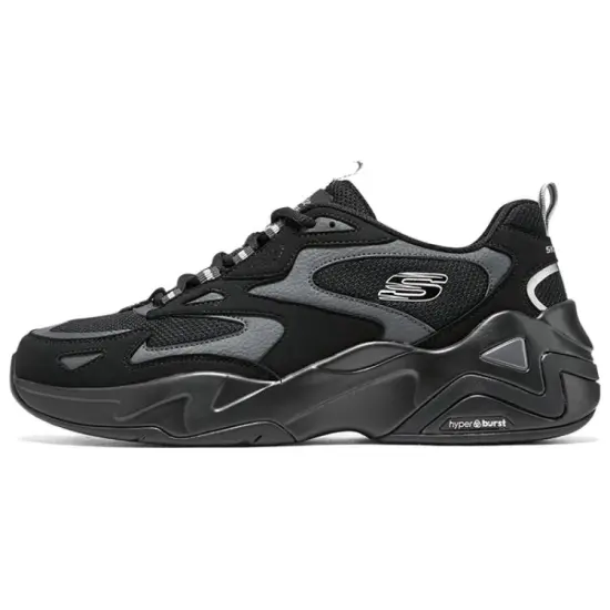 Skechers Stamina V3 Shoes 'Black Grey' Women's