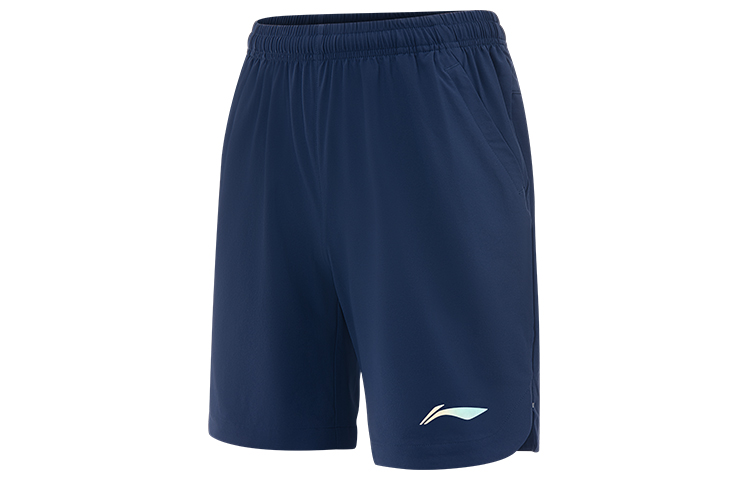 Li Ning Sports Shorts Men’s Blue Moderate
