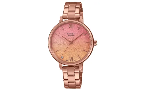 CASIO Women's SHEEN Watch SHE-4548PG-4A