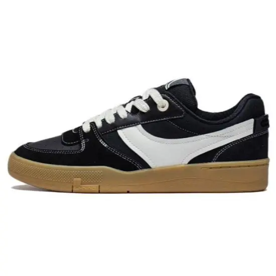 LINING Glory 92s Skateboard Shoes Men Low-Top Black