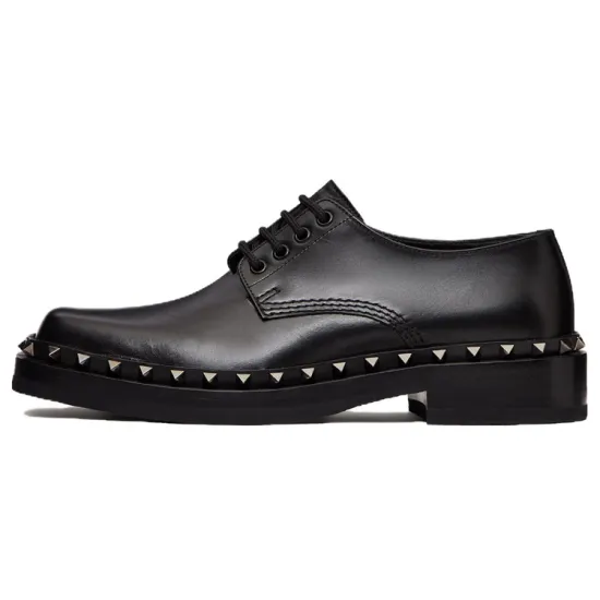 Valentino Garavani M-Way Rockstud Slip-On Derby Shoes