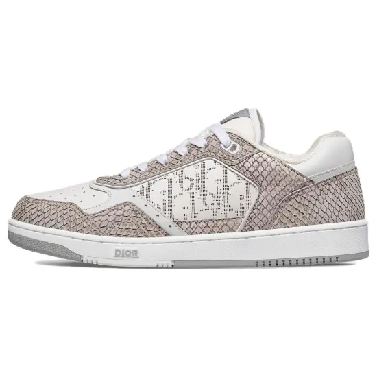 DIOR B23 Skateboard Shoes Men Low-Top Gray
