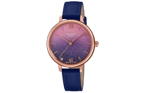 CASIO Women's SHEEN Purple Watch SHE-4548PGL-4A