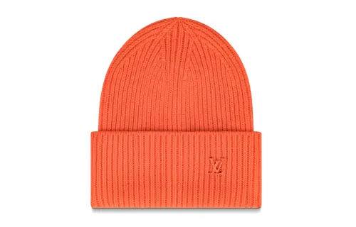 LOUIS VUITTON AHEAD Beanies Men's Orange