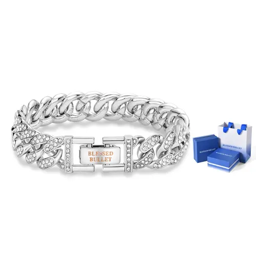 BLESSED BULLET Classic basketball bracelet for men and women, for beloved