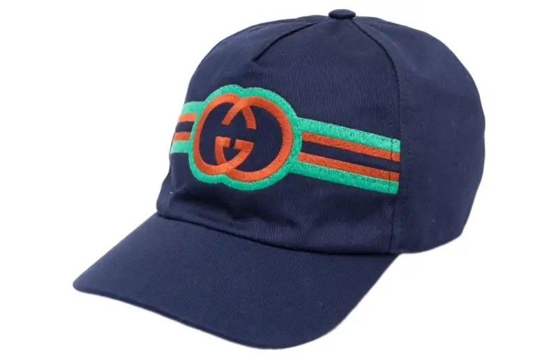 GUCCI Kids Logo Embroidered Baseball Cap