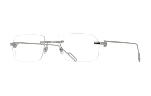 Cartier Rectangle Rimless Glasses