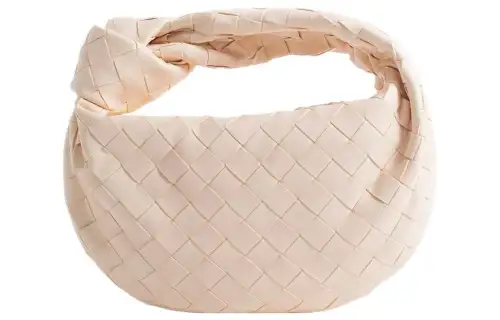 Bottega Veneta Jodie Mini Intrecciato Macaroon
