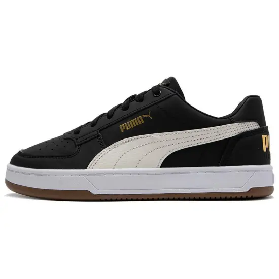 Puma Caven 2.0 Skateboarding Shoes Unisex Low-top Black/m/gold