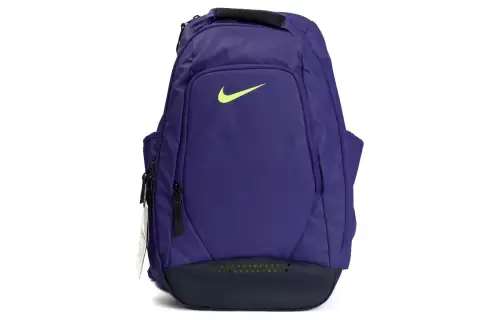 Nike Polyester Backpack Regular Unisex Purple