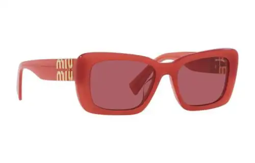 【Previous Season】logo-lettering rectangle-frame sunglasses