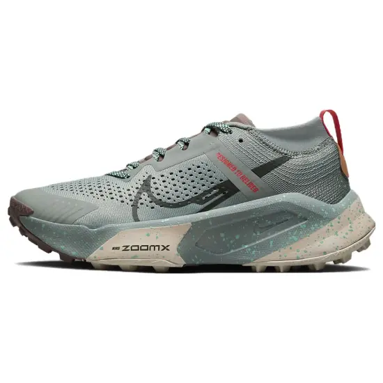 Nike ZoomX Zegama Trail Mica Green Sequoia Women's