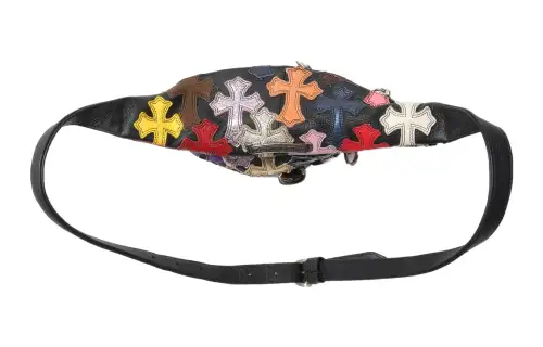 Chrome Hearts Leather Fanny Pack Women's Multicolor