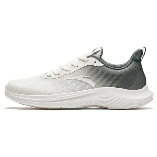 Anta Cushioning Anti-Slip And Wear-Resistant Low-Top Running Shoes Men's Gray Green White