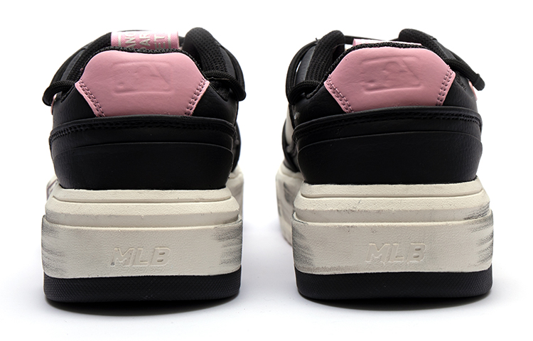 MLB Chunky Liner Low top Skateboard Shoes Unisex Black Pink