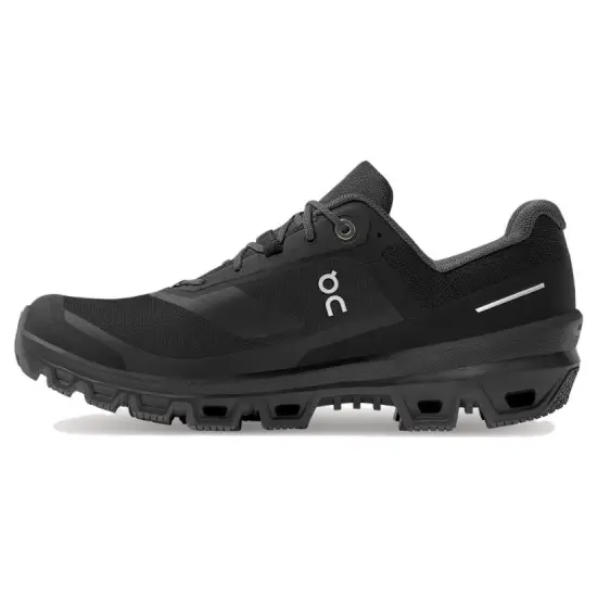 On Running Cloudventure Waterproof Black Women's