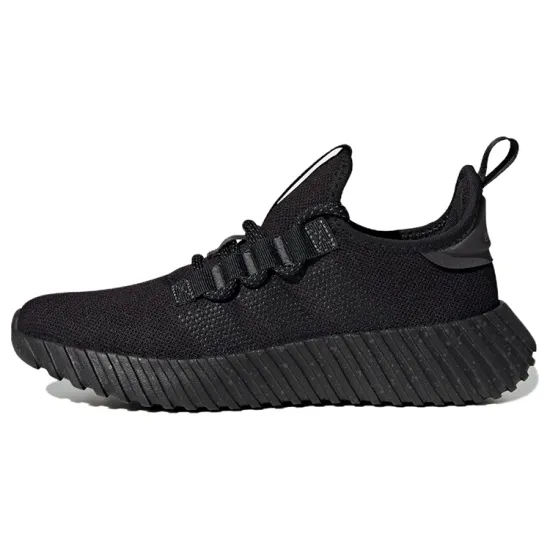Adidas Neo Kaptir Flow Core Black Carbon Iron Metallic Women's