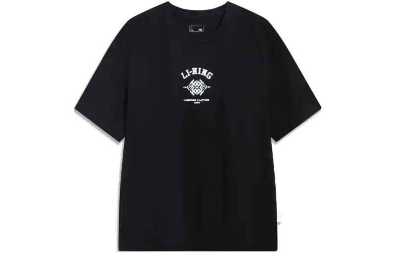 Li Ning China Culture Collection T Shirt Men's Black