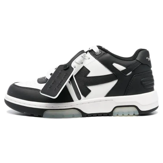 OFF-WHITE Out Of Office Low White Black Women's