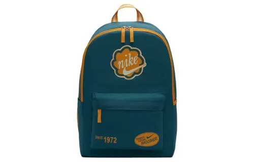 Nike Athleisure Fabric Backpack Regular Unisex Geode Water Duck Cyan/Sun Dial Yellow