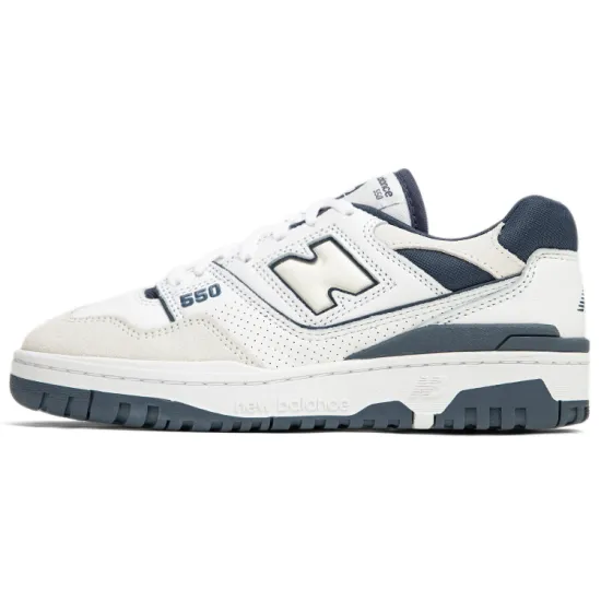 New Balance 550 White Dusty Blue