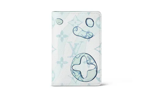 LOUIS VUITTON Pocket Organizer Crystal Blue