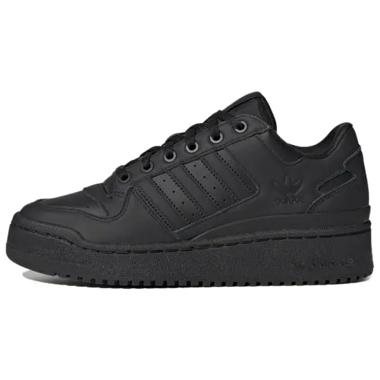 Adidas Forum Bold Stripes Triple Black Women's