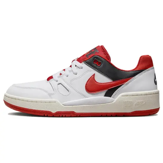 Nike Full Force Low White Red Black