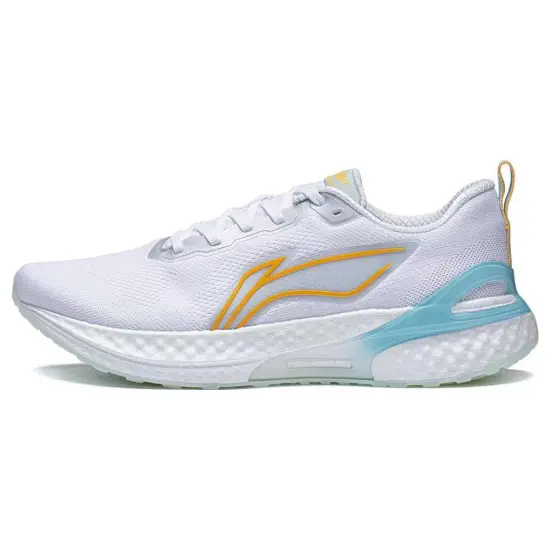 LINING YueYing Element Running Shoes Men Low-Top White Blue/Yellow