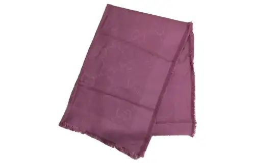 GUCCI Knit Scarves Women's Purple