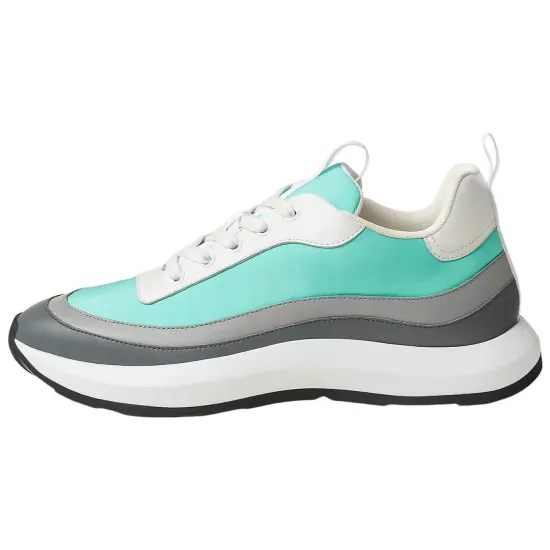 HERMES Gramme Low-Top Casual Shoes Men's Lake Blue