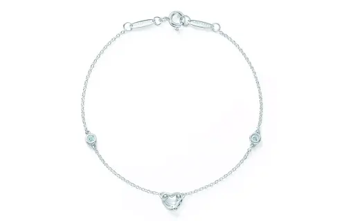 TIFFANY & CO. Diamond, Sterling Silver Bracelets Women's Silver