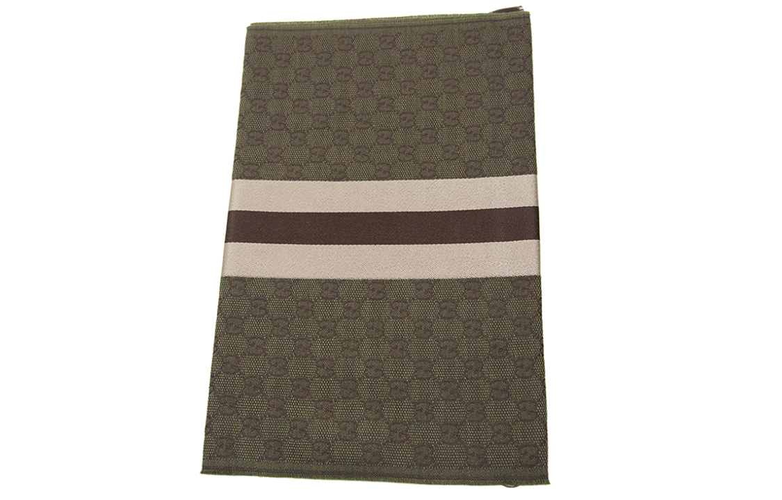 GUCCI Knit Scarves Unisex Green