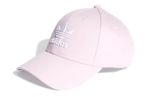 Adidas Originals Cotton Baseball Caps Unisex Pink