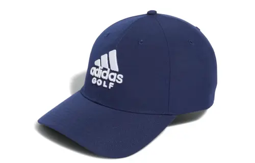 Adidas Recycled Polyester Plain Weave Fabric Baseball Caps Unisex Blue