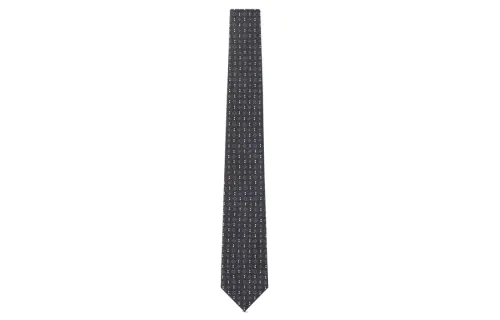 LOUIS VUITTON Patterned Print Monogram Ties Men's Black