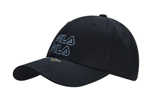 FILA Baseball Caps Unisex Black