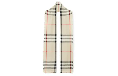 【Previous Season】Vintage-Check print scarf