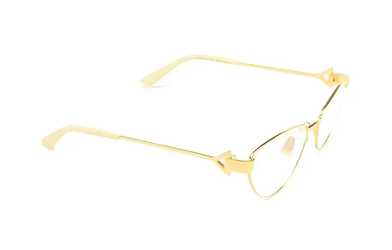 Bottega Veneta Eyewear Cat Eye Frame Glasses