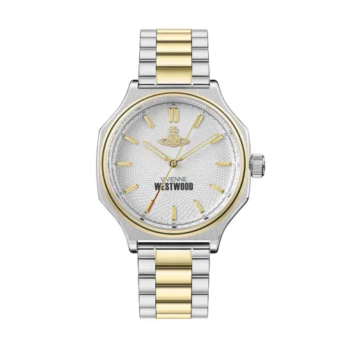 Vivienne Westwood Vivienne westwood, quartz watch strap stainless steel, dial, women's watch, quartz mechanism, 38mm, simple and elegant design