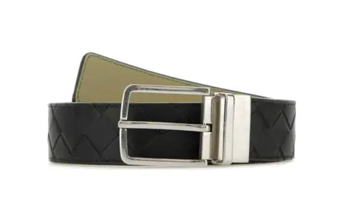 Bottega Veneta Intrecciato Buckle Belt