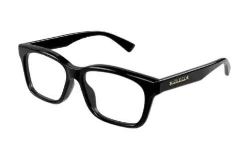 GUCCI Square Eyeglass Frames Men's Black